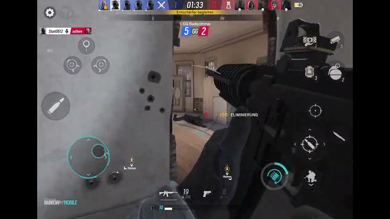 Erste Runde in Rainbow Six mobile und was man machen muss 