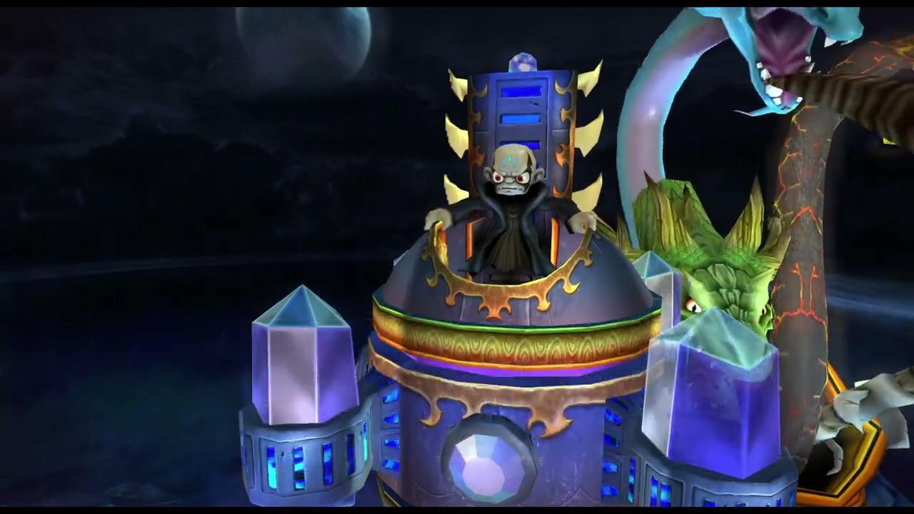 Skylanders: Spyro’s Adventure Final Kaos boss but with the Shadow Queen's boss music