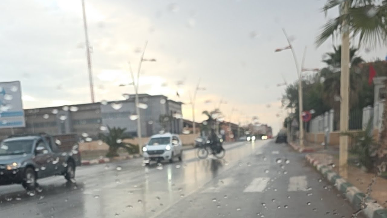اجواء مدينة بركان هدا اليوم امطار الخير🌧🌧🌧