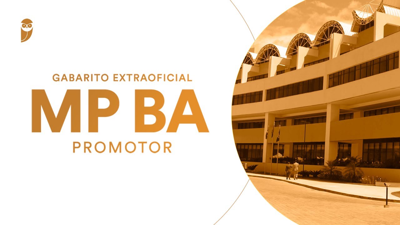Gabarito Extraoficial MP BA (Promotor)