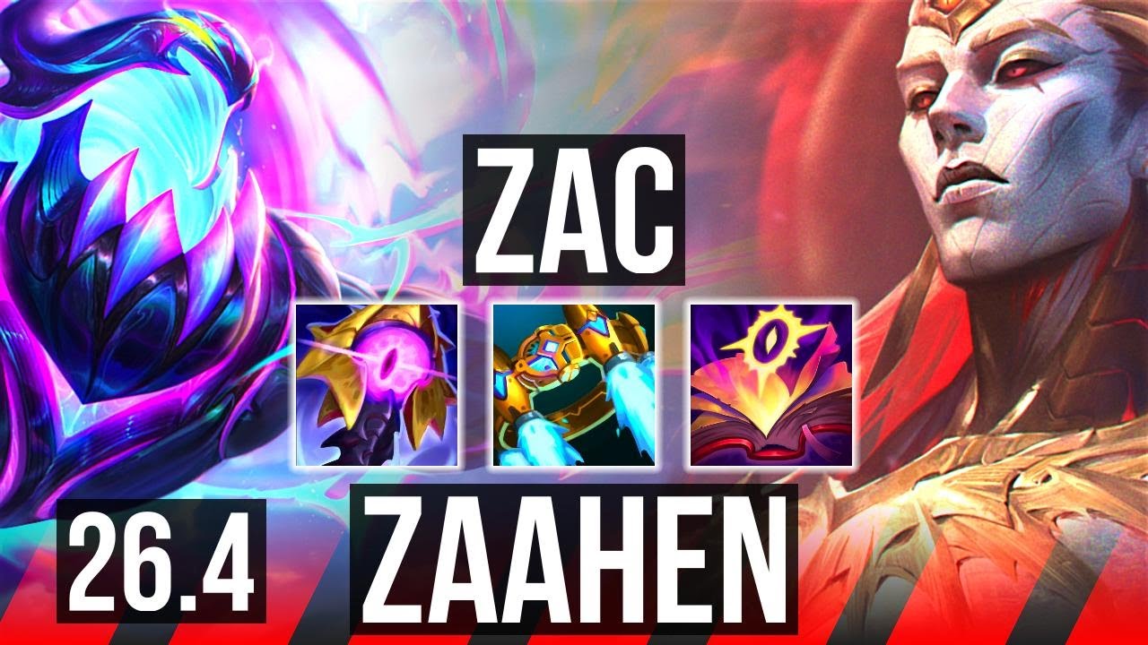 ZAC vs ZAAHEN (TOP) | KR Diamond | 26.4