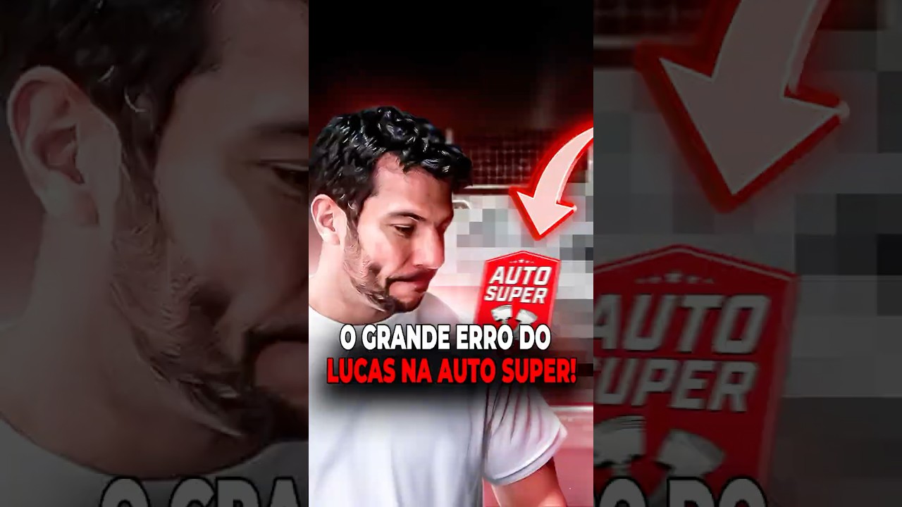O GRANDE ERRO DO LUCAS NA AUTO SUPER! @AutosuperBr #autosuper #erros #lucasfontana