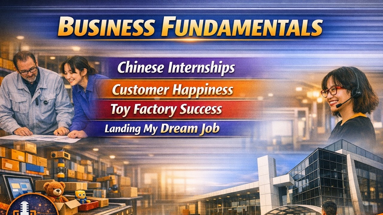 Business Fundamentals 4‑Course Combined English Listening Lesson A2–B1