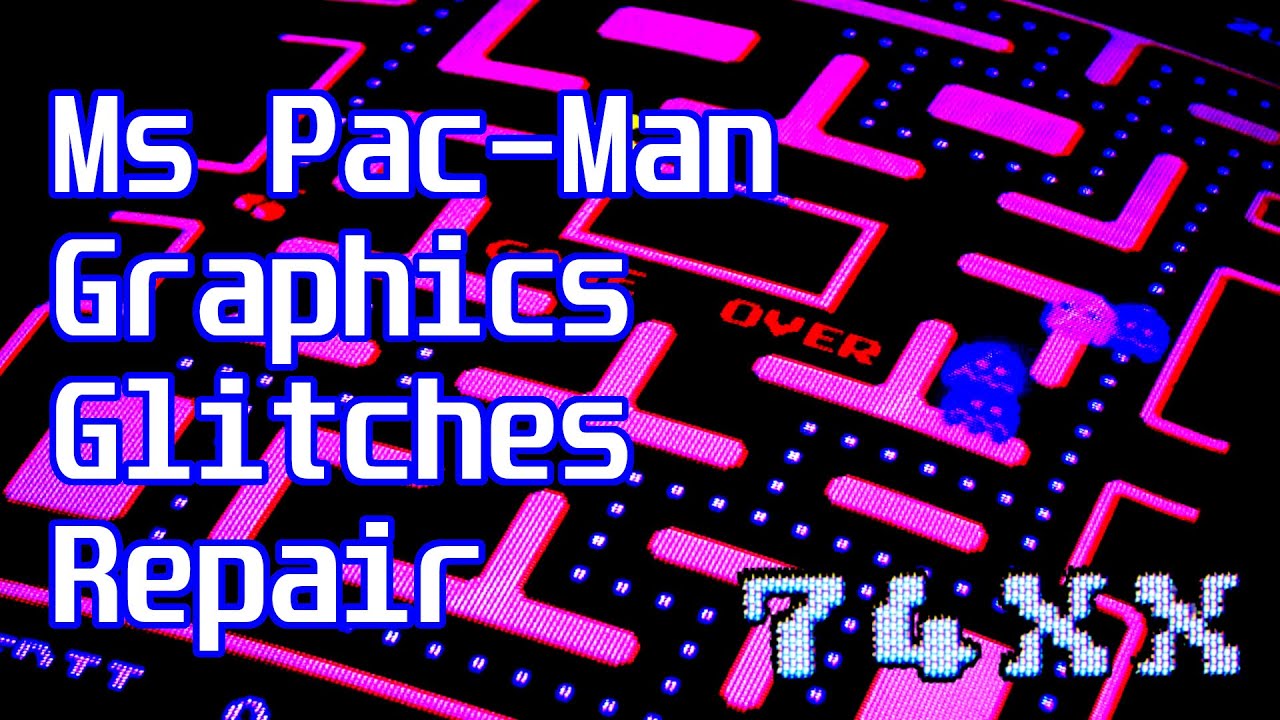Ms Pac-Man PCB Repair - The Ghosts Have Lost Their Minds!