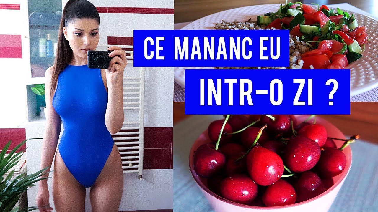 CE MANAC EU INTR-O ZI ? / ZIUA 1/ WHAT I EAT IN A DAY ? [HD]
