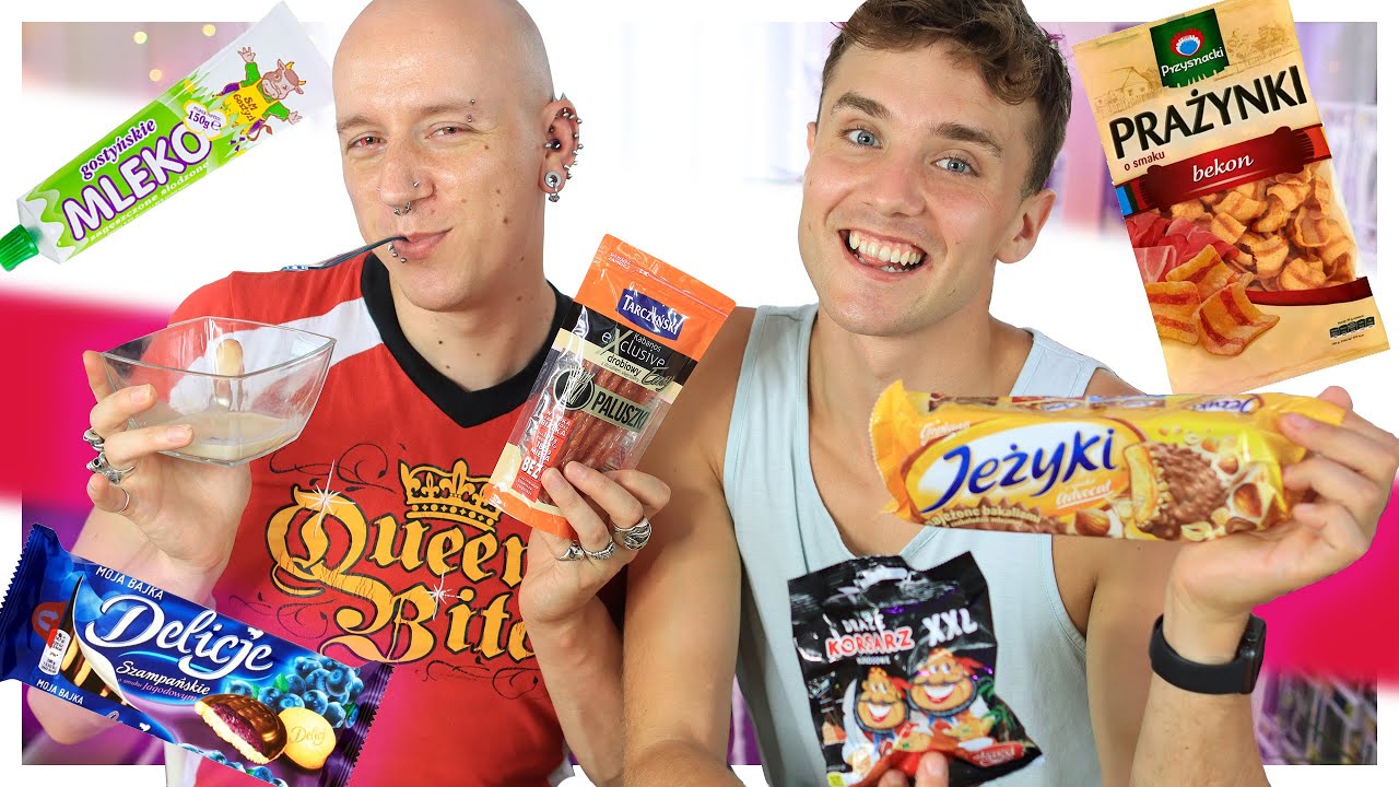 Brits Try Polish Candy And Snacks | Roly & Calum