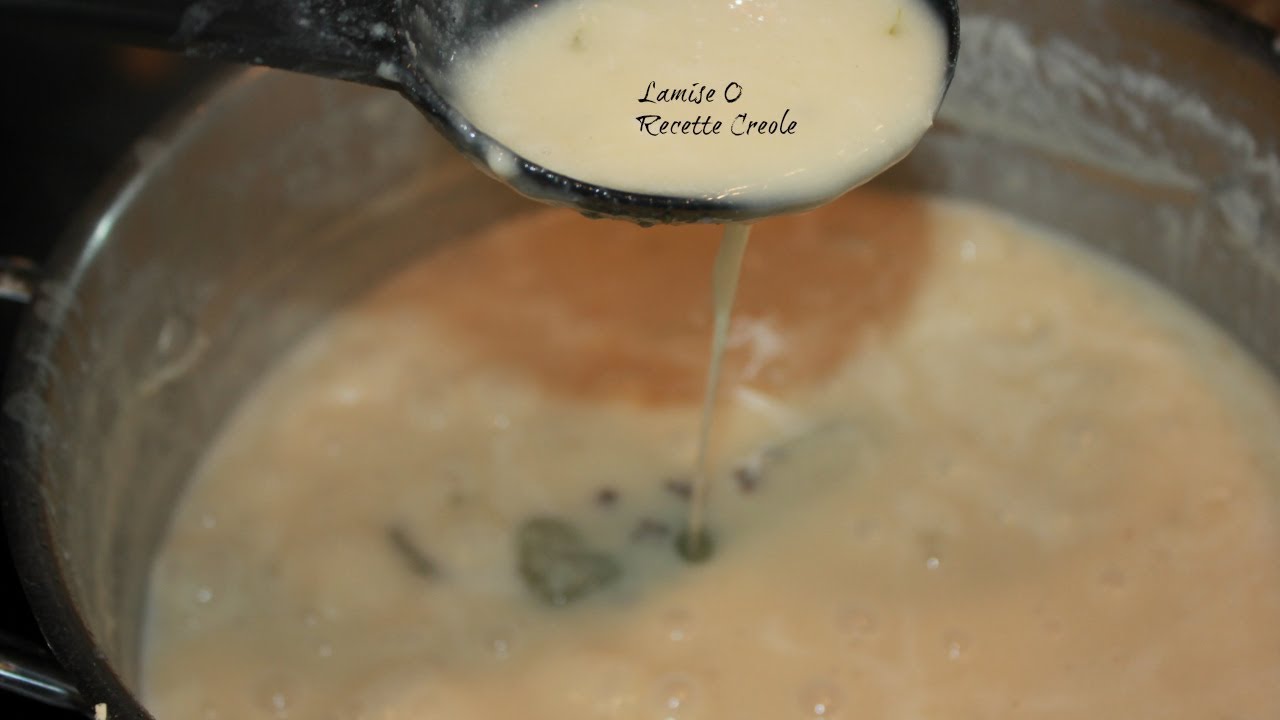 Recette Sos Pwa Blan  | Recette Facile | Episode 35 { Creole }
