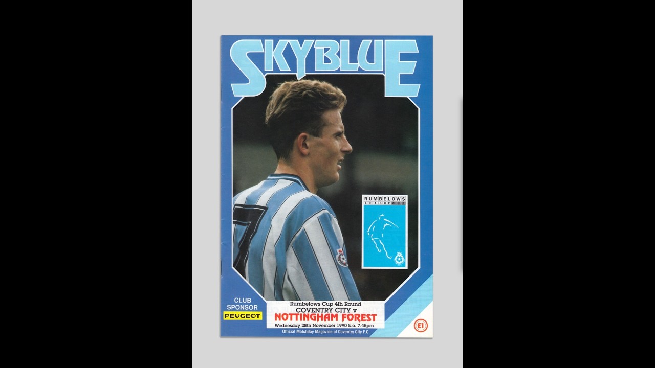 19901128 Coventry City 5 : 4 Nottingham Forest - Rumbelows League Cup 4th Round - Goals