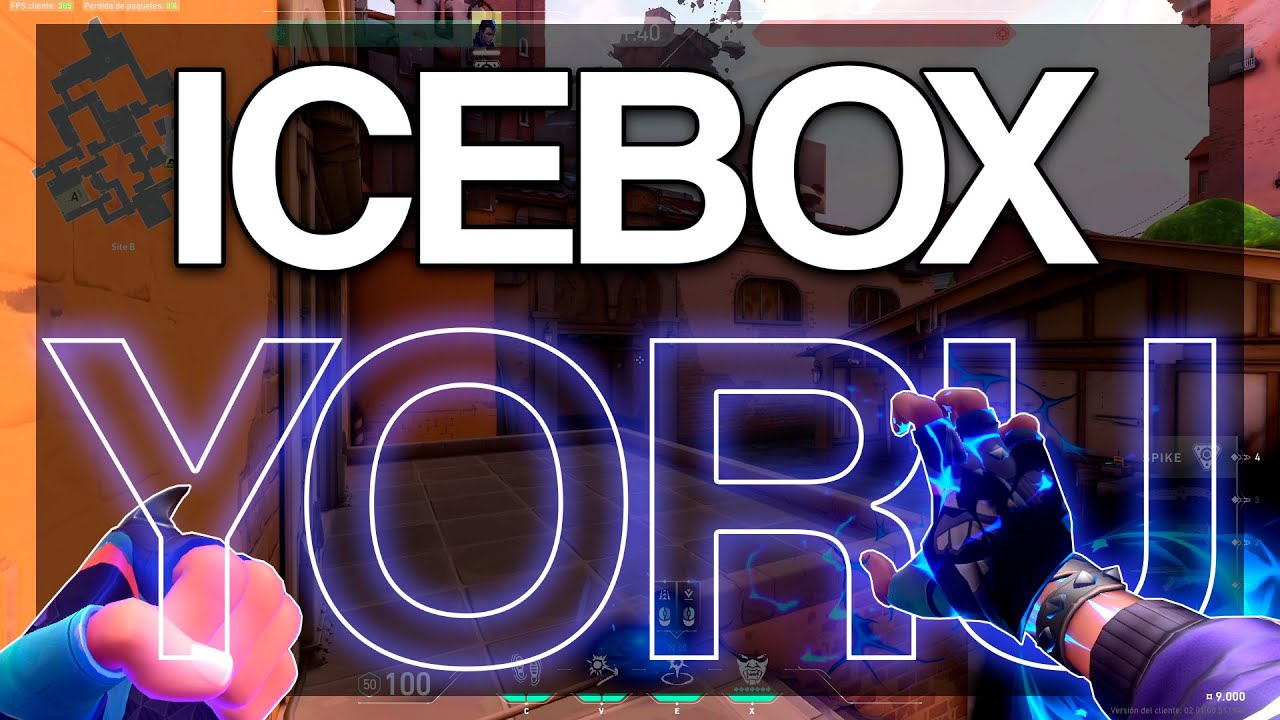 LOS MEJORES TRUCOS (FLASHES Y TP) CON YORU EN ICEBOX -Guia Valorant Español