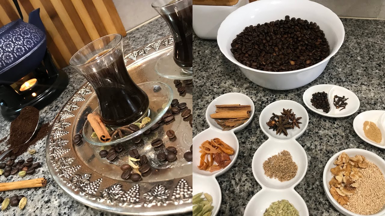 القهوة معطرة مغربية سهلة كتوجد بسرعة هدية لناس الغربة ☕️ - café marocain aux épices