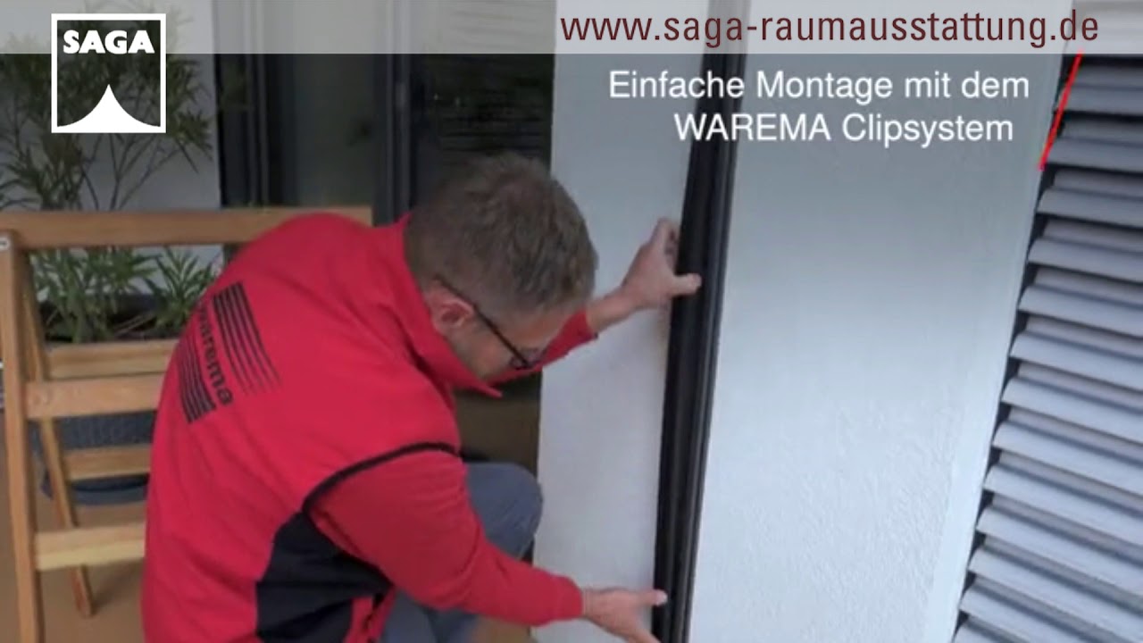 WAREMA easyZIP-Führung bei SAGA Raumausstattung in Aschaffenburg-Mainaschaff