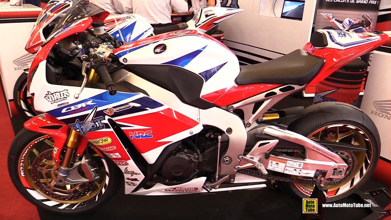 2015 Honda CBR1000RR Fireblade Racing Bike - Walkaround - 2015 Salon de la Moto Paris