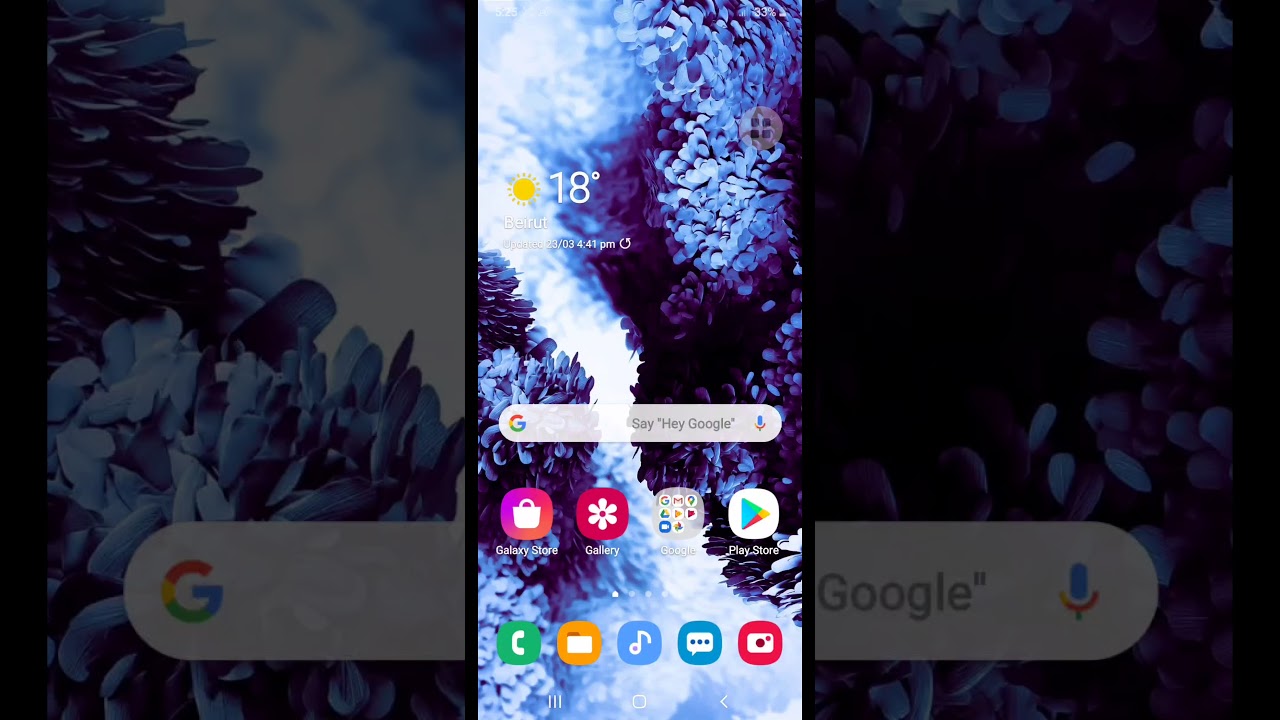 Samsung UI 2.0 android 10 on A70