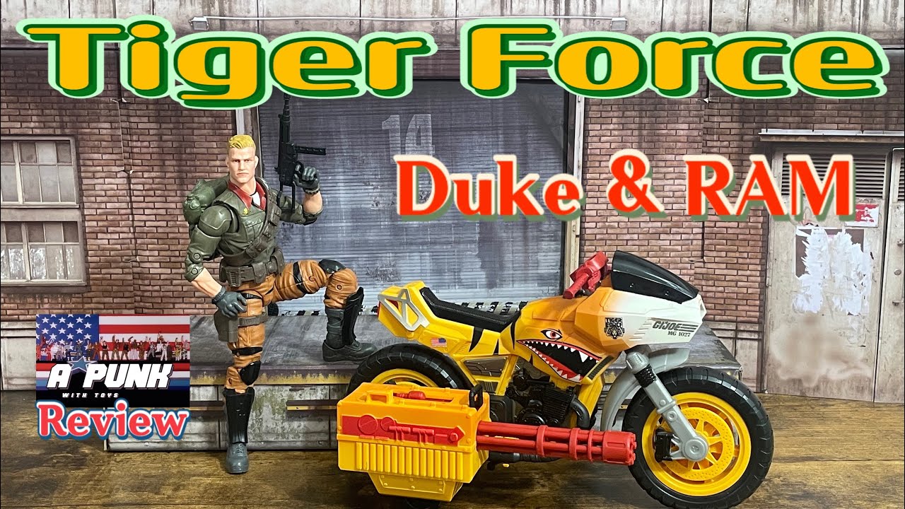 GI Joe Classified Tiger Force Duke & RAM Review by Hasbro