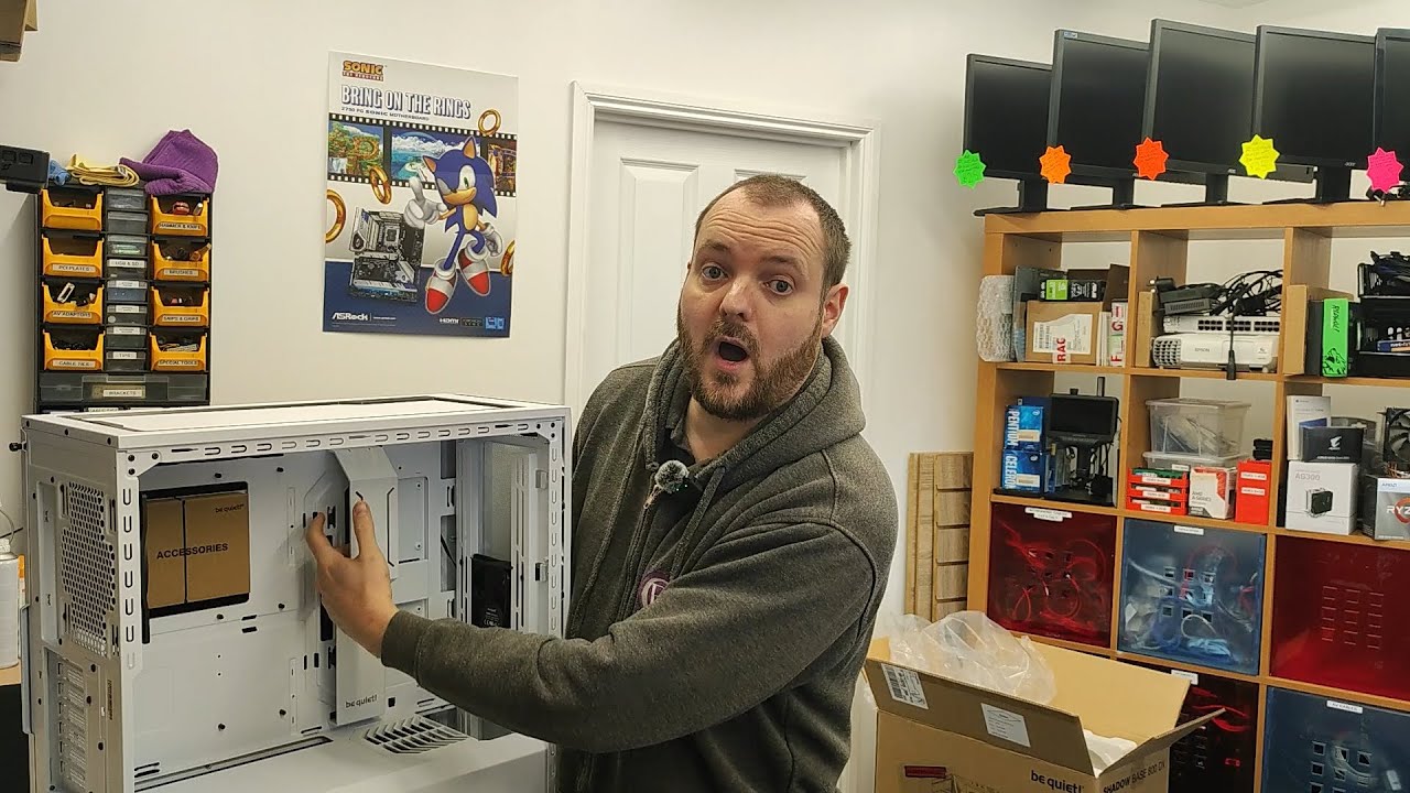 Be quiet Shadow Base 800 DX in White Unboxing