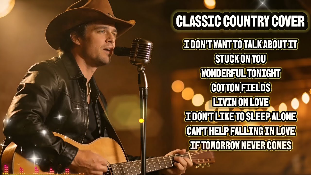 I Don't Want To Talk About It, Stuck On You, Wonderful Tonight, Cotton Fields, Country Classic cover