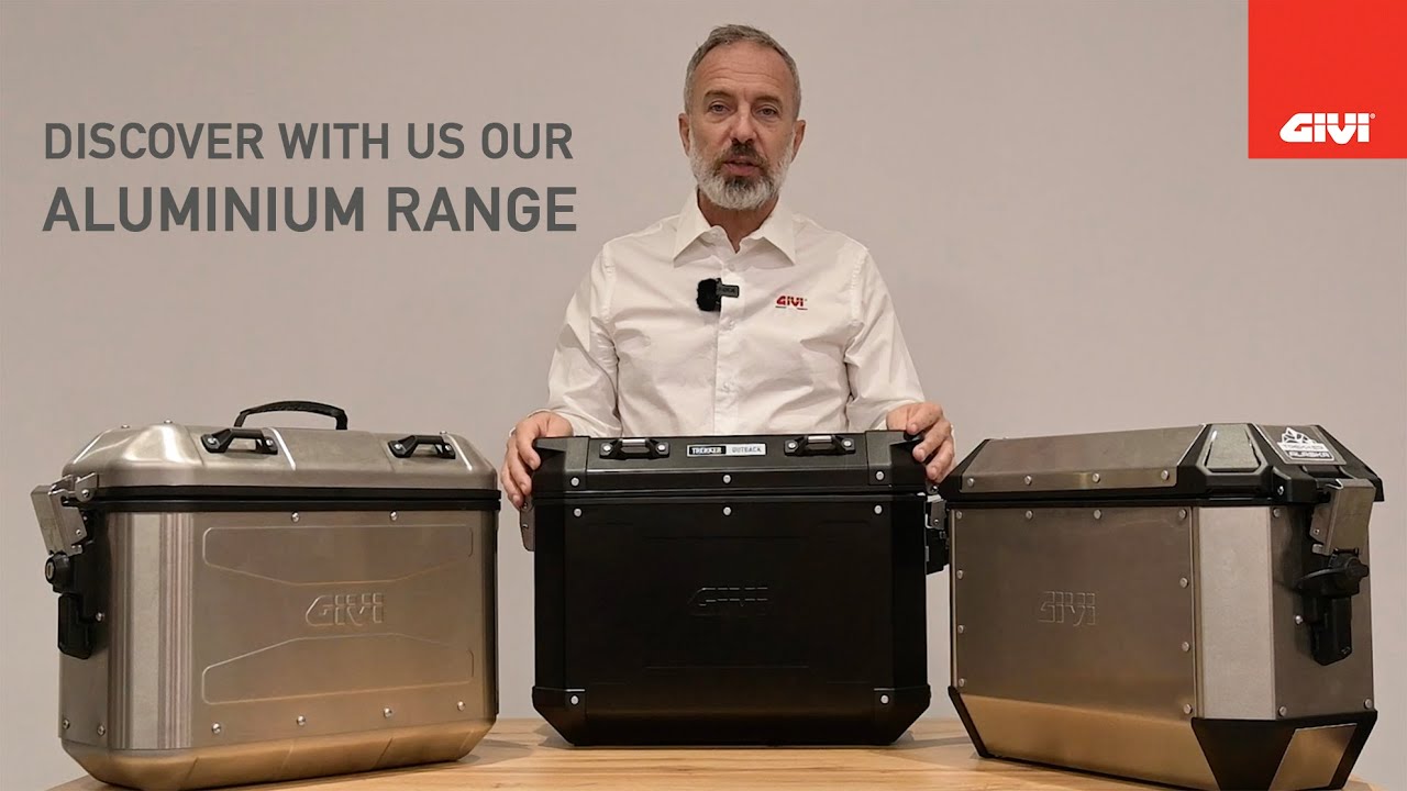 Aluminium panniers