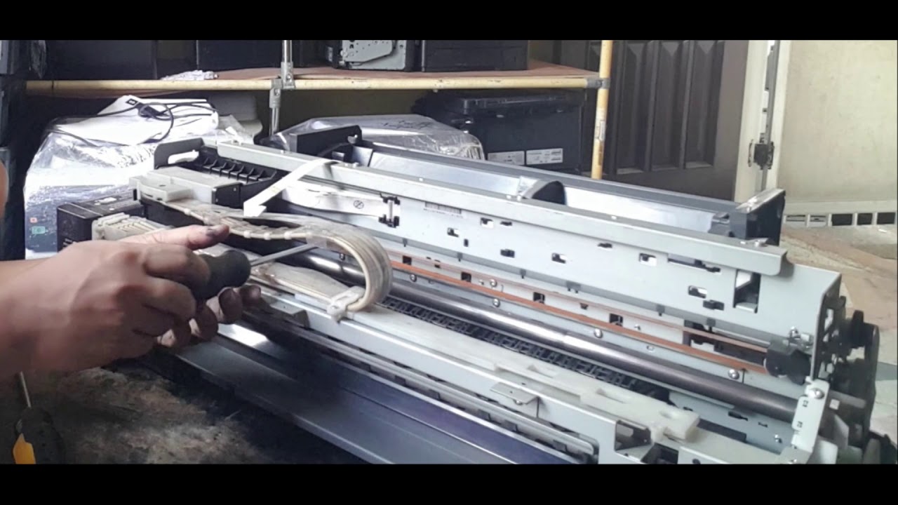 How to  disassemble Epson L1300 Demo