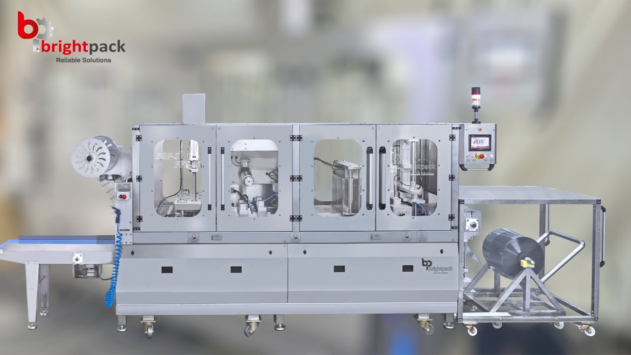 BRP S Series - Forming - Filing - Sealing Thermoform Packaging Machine - BRP S Serisi