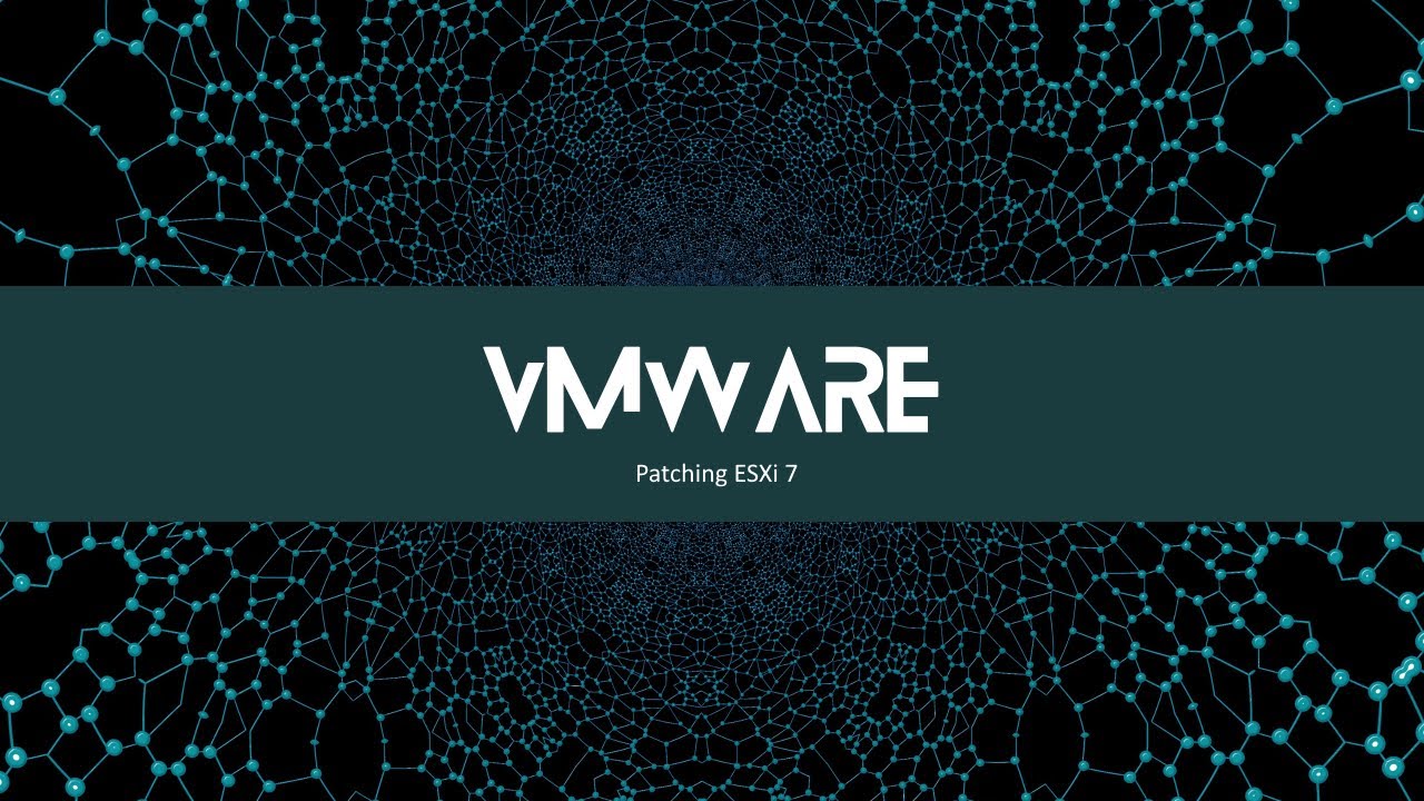 Updating VMware ESXi 7.0 from u2 to u3