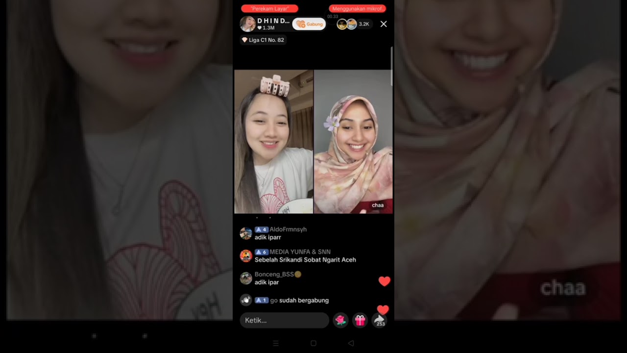 live dhinda dgn gung ayu dan ichaa