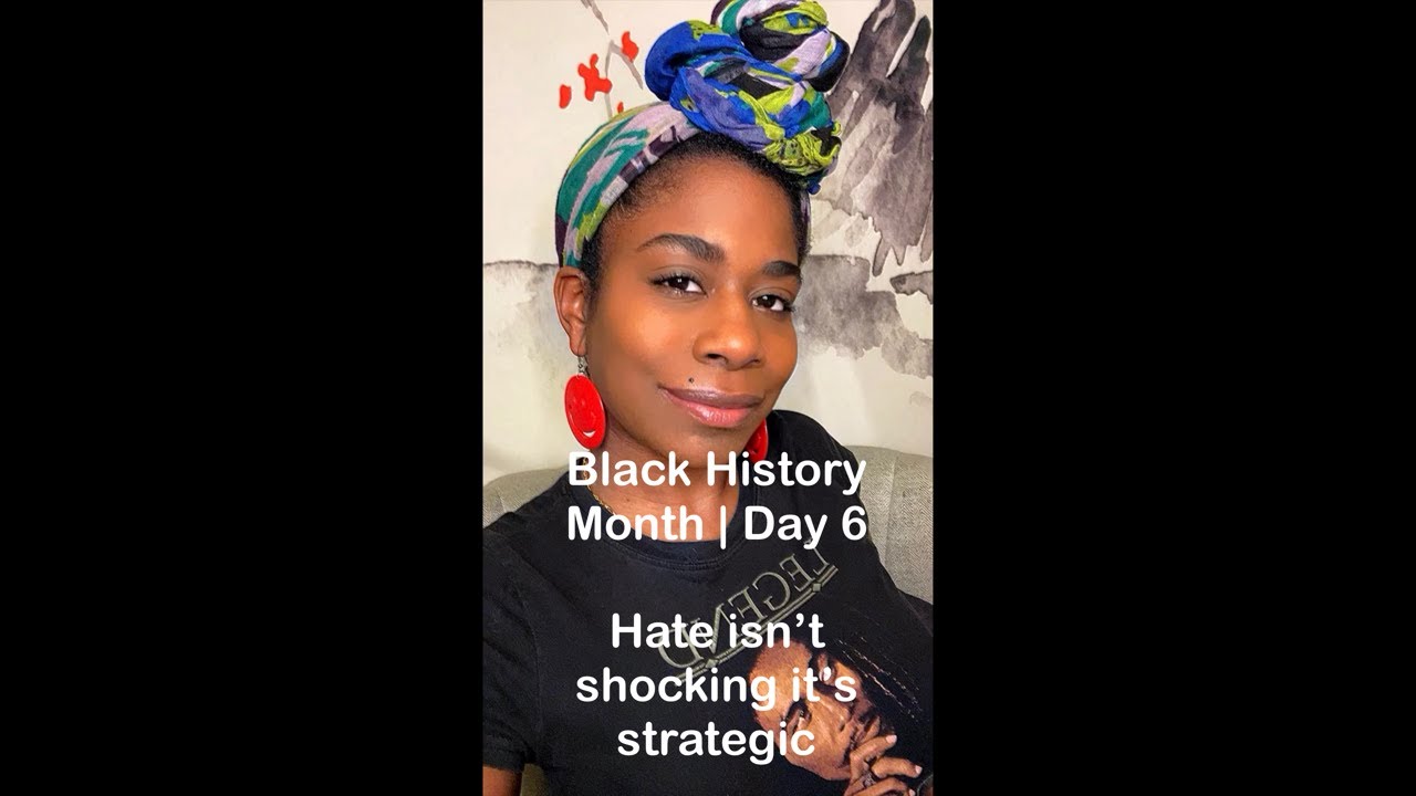 BHM | Day 6 : Hate isn’t shocking. It’s strategic. #leadership #inspiration #motivation #advice