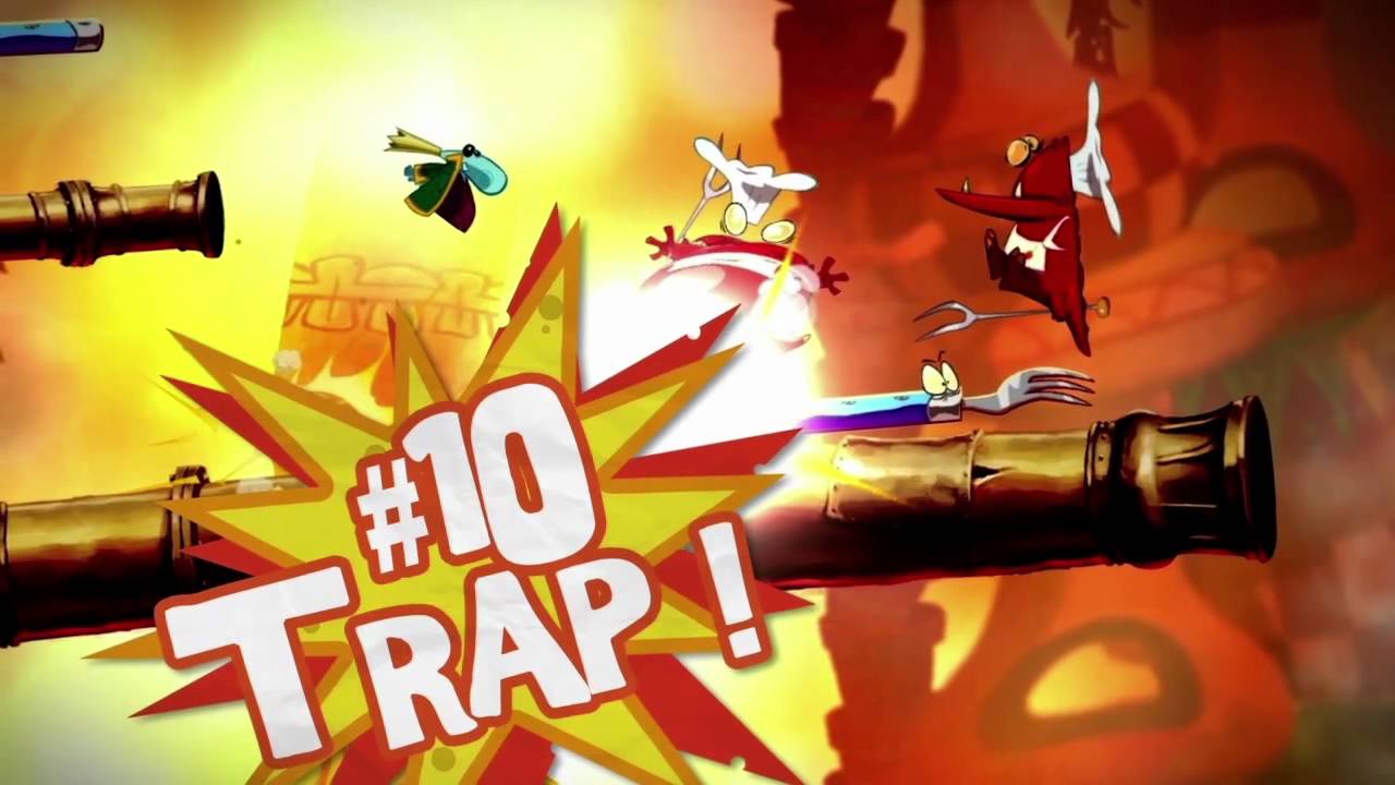 Rayman Origins: 10 Ways to Bubblize Your Enemies [North America]