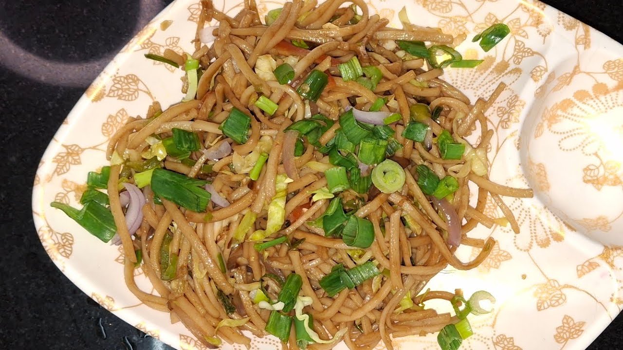 Veg Hakkaa Noddles Easy Home Made Recipe 🔥😍