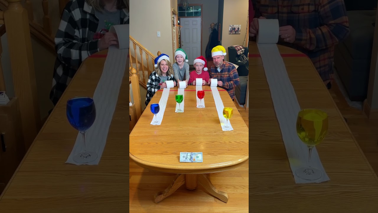 Don't Break the Toilet Paper! #game #family #party