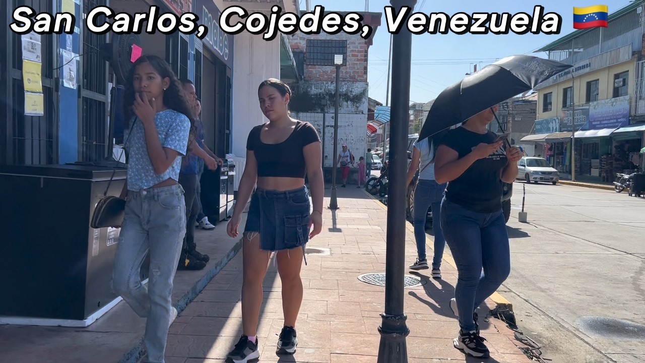 🇻🇪 Colorful COJEDES, Walking in SAN CARLOS #virtualtour #venezuela #cojedes #sancarlos