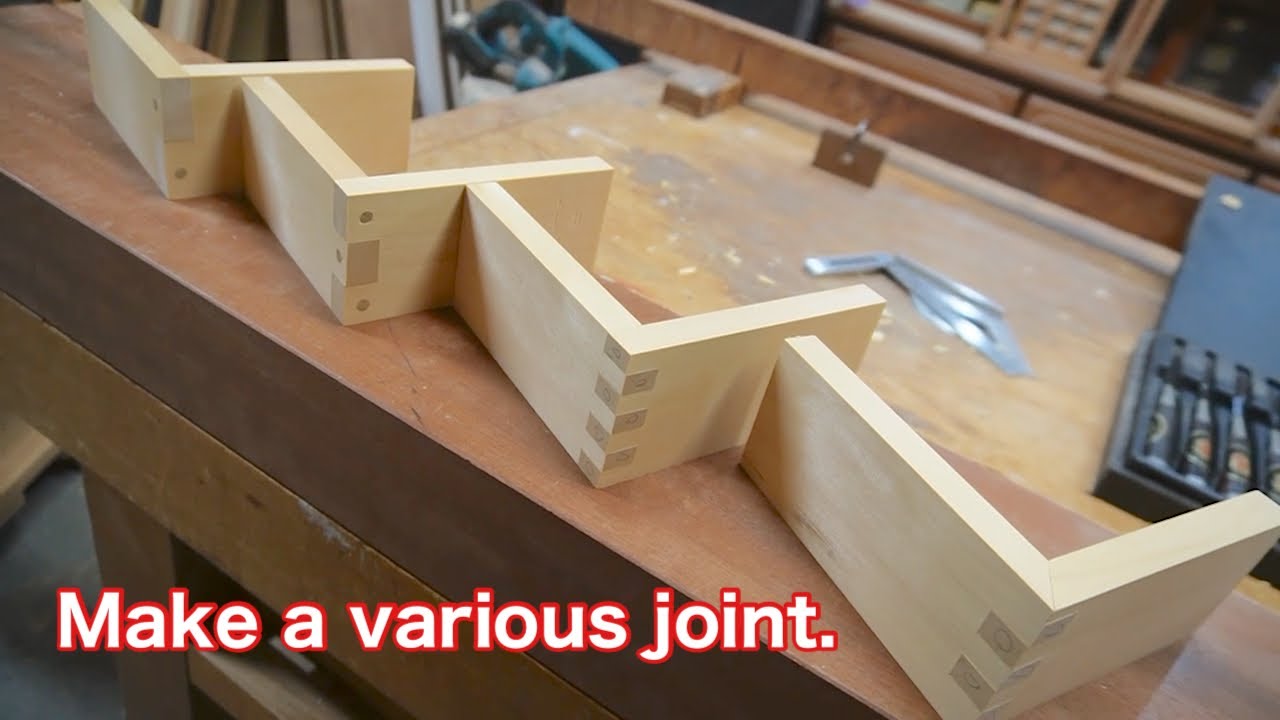 【make a various joint】 Joinery work