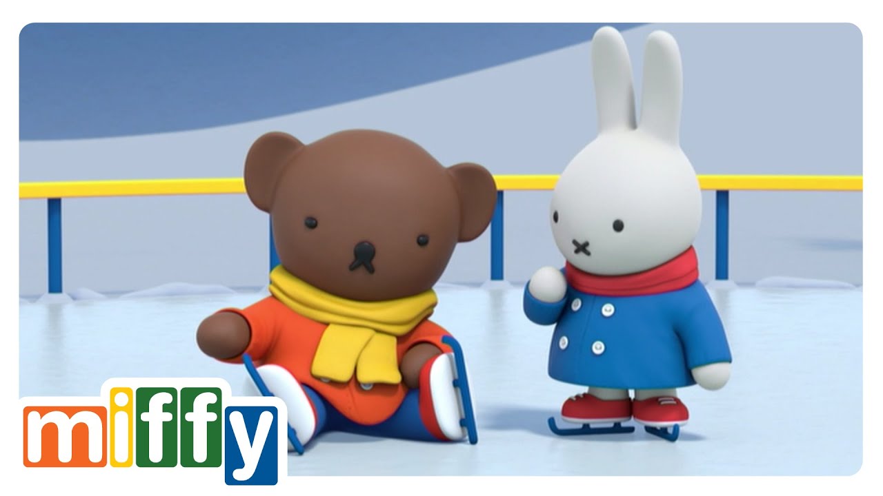 Boris sobre hielo ⛸️ | Miffy | Caricaturas Para Bebés