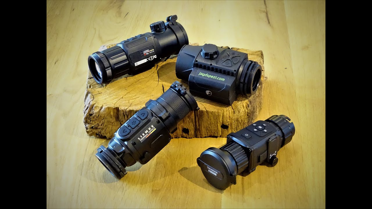 Vergleich von Wärmebildvorsatzgeräten:Thunder TQ50, Luchs-1, Merlin-50 /  CH50 V2 und XG50 Krypton
