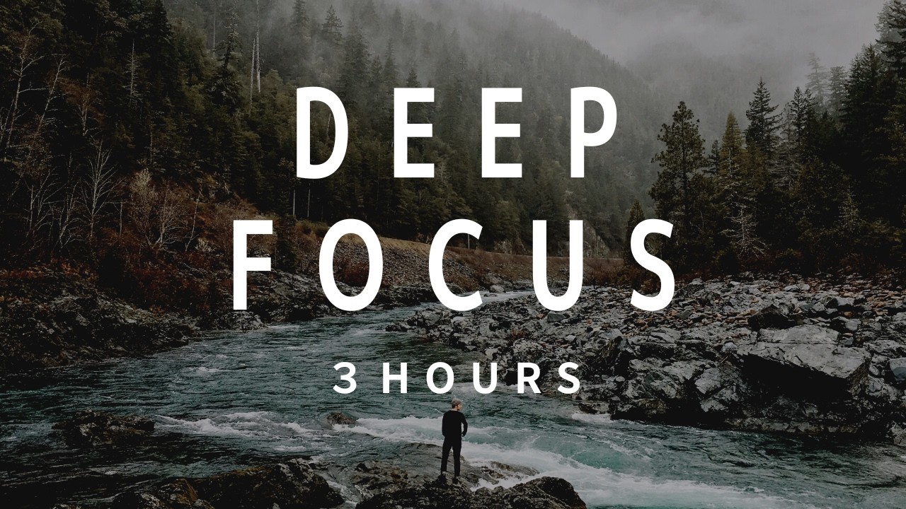 【3時間】深夜の静かなカフェBGM｜雨音強め – Deep Focus Music for Work & Study