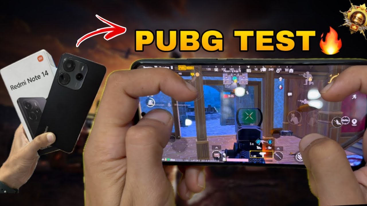 🔥 Redmi Note 14 PUBG Test 4.0 | Smooth + Extreme FPS? Full Gaming Review!