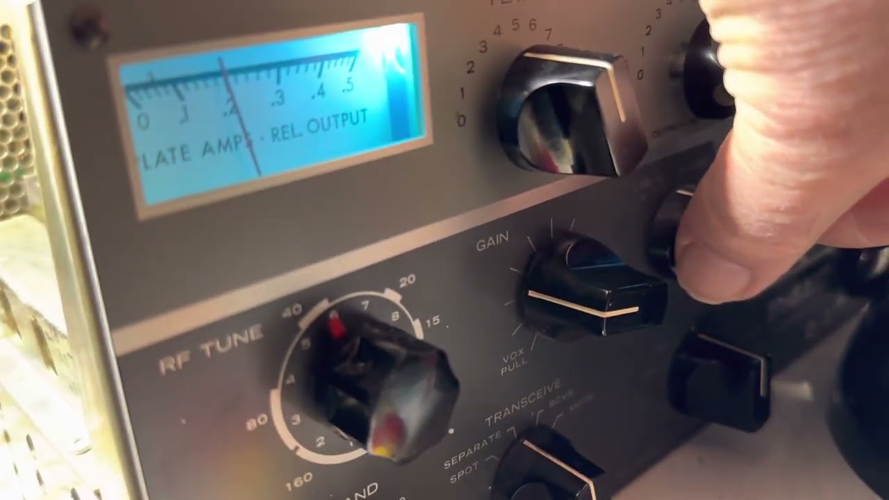 Drake T4XC video #1 How to check out and debug No transmit with 3 necessary RF signals needed