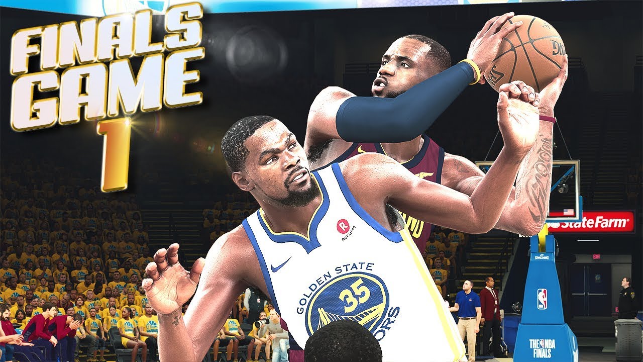 Cleveland Cavaliers vs Golden State Warriors Finals Game 1 - NBA 2K18 Prediction