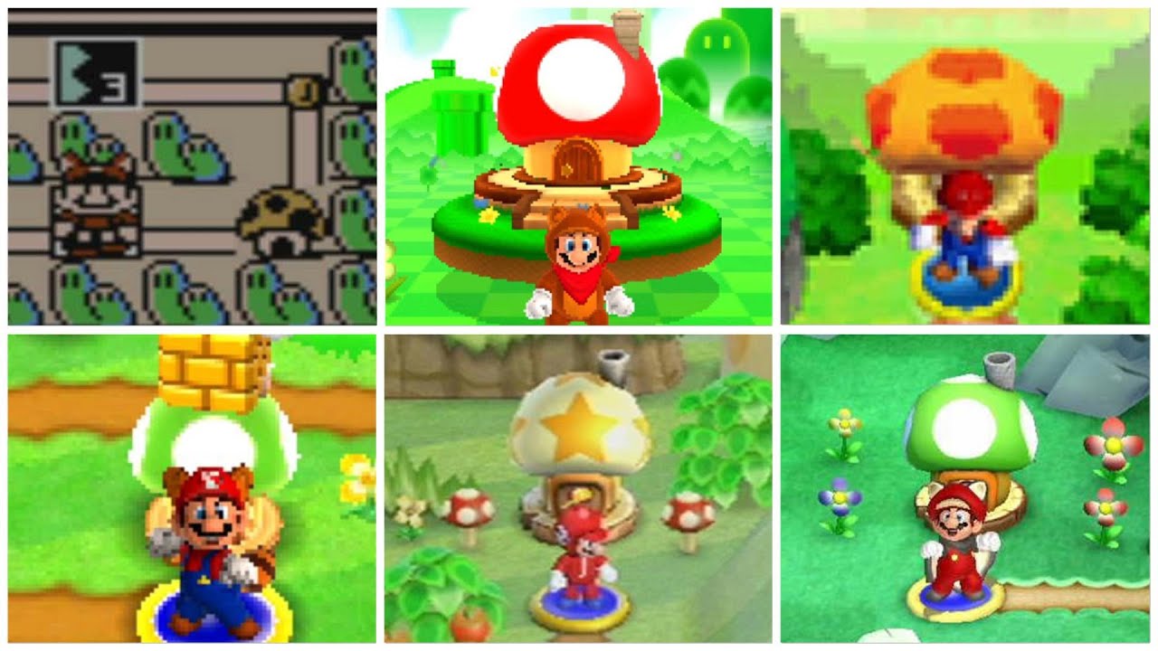 【スーパーマリオシリーズ】歴代のキノピオ家ダイジェスト