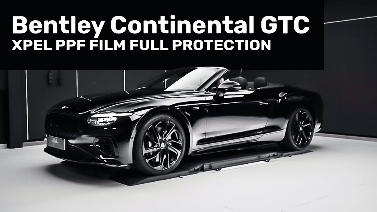 Bentley Continental GTC - Power, Luxury, and Perfect Paint Protection