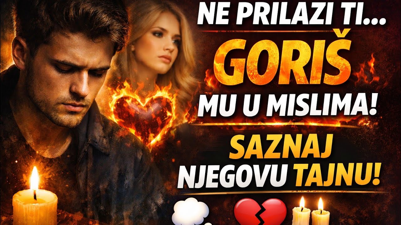 ❤️‍🔥ON TIHO PRIZNAJE ISTINU | Zašto ti još NE prilazi ako mu GORIŠ u mislima?⚠️