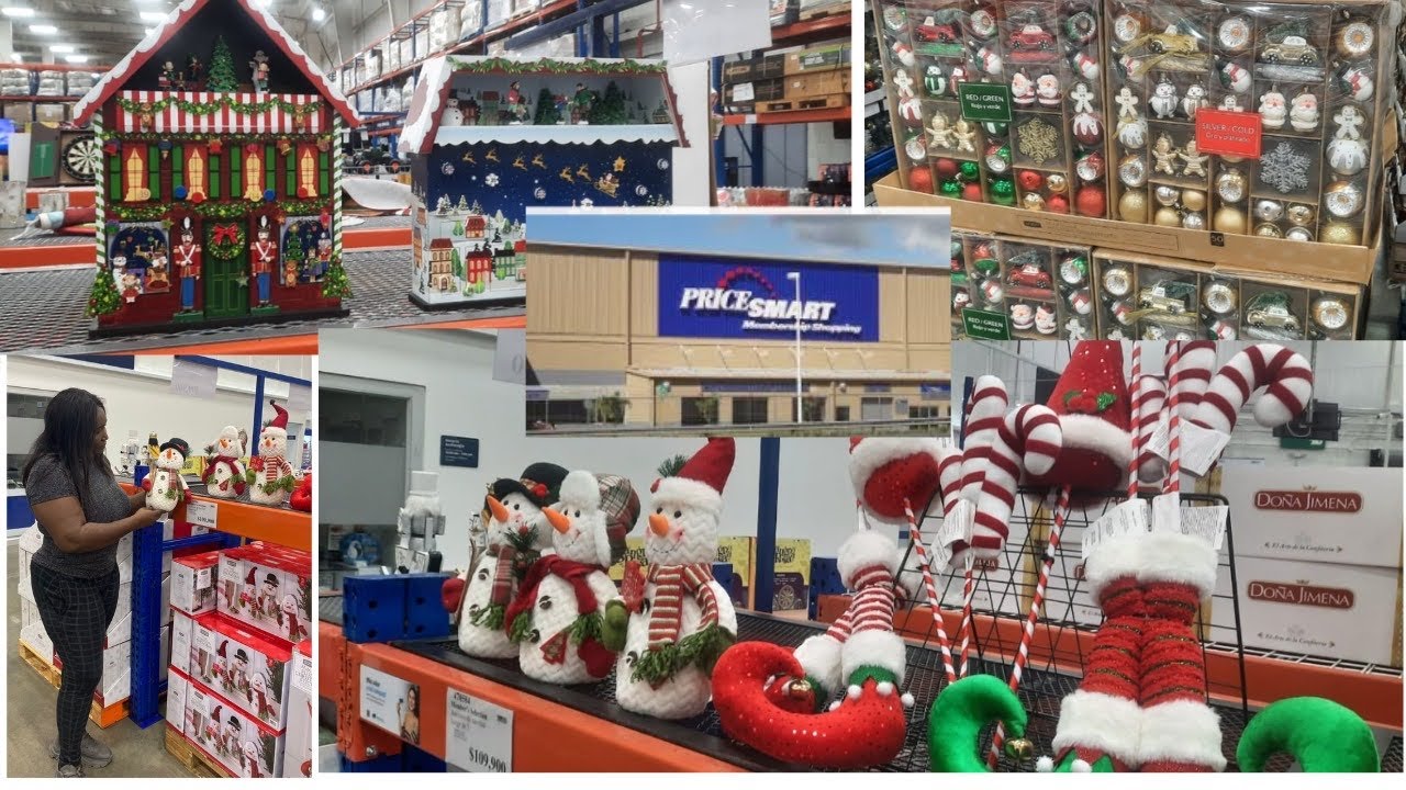 Ya llego NAVIDAD a PriceSmart esta de lujo