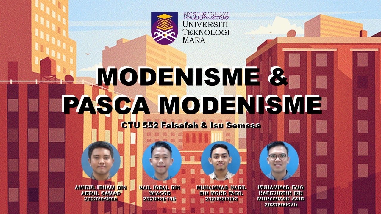 CTU552 | Modenisme & Pascamodenisme