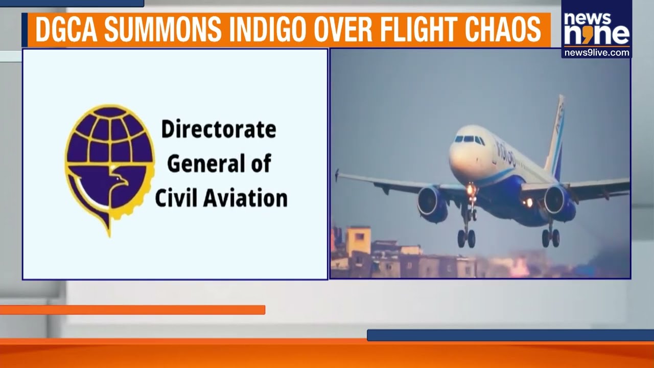 DGCA Investigates IndiGo After 100+ Flight Cancellations Amid Crew Shortage | News9