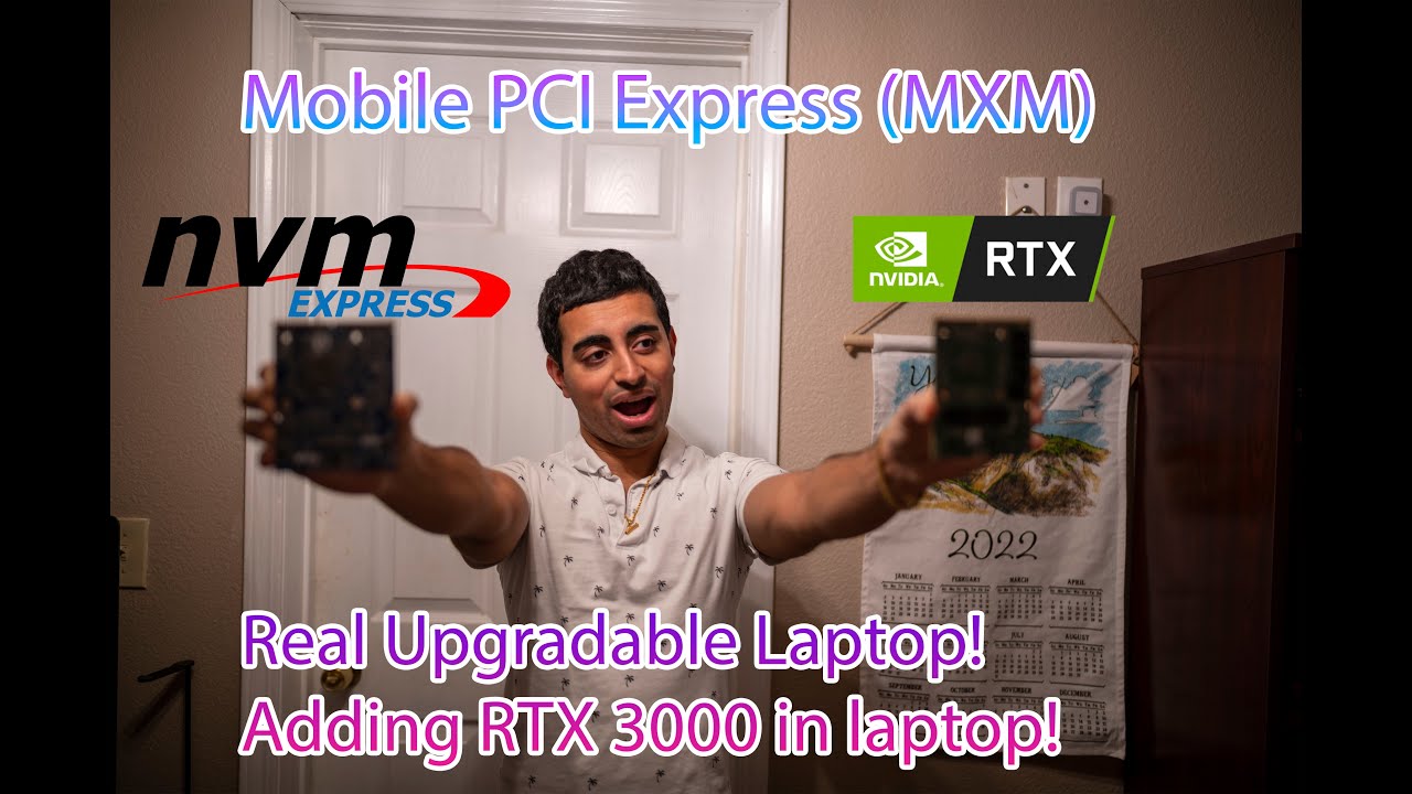 MXM &mdash; настоящий апгрейд ноутбука! (Обновление RTX 3000, NVMe, Wi-Fi 6E и многое другое!)