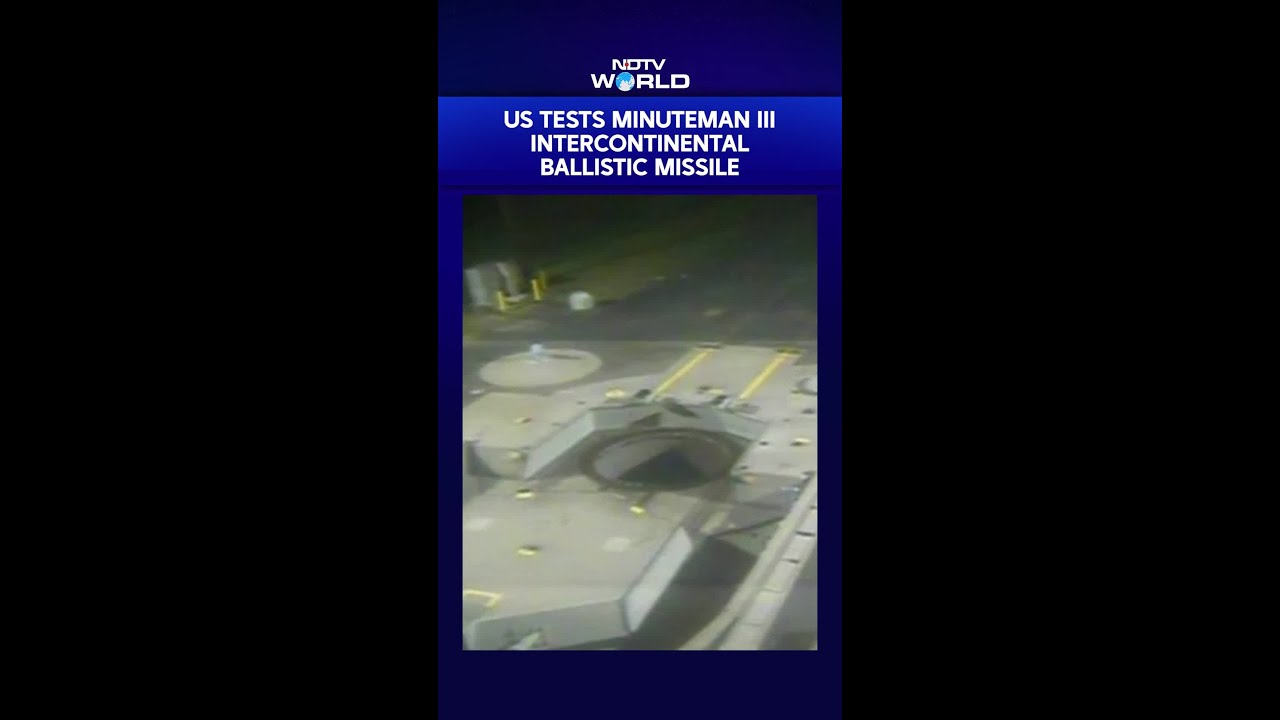 Minuteman 3 Launch | US Tests Minuteman III Intercontinental Ballistic Missile