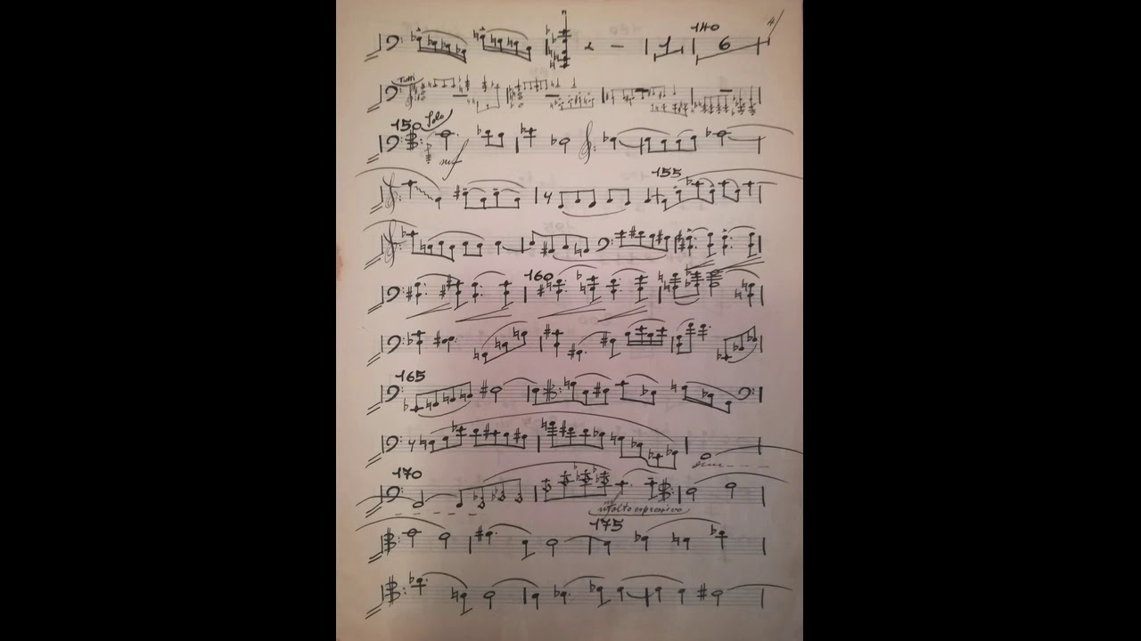 N. Skalkottas-Concert for Contrabass and Orchestra, Tasos Kazaglis, Greek Radio Symphony Orchestra