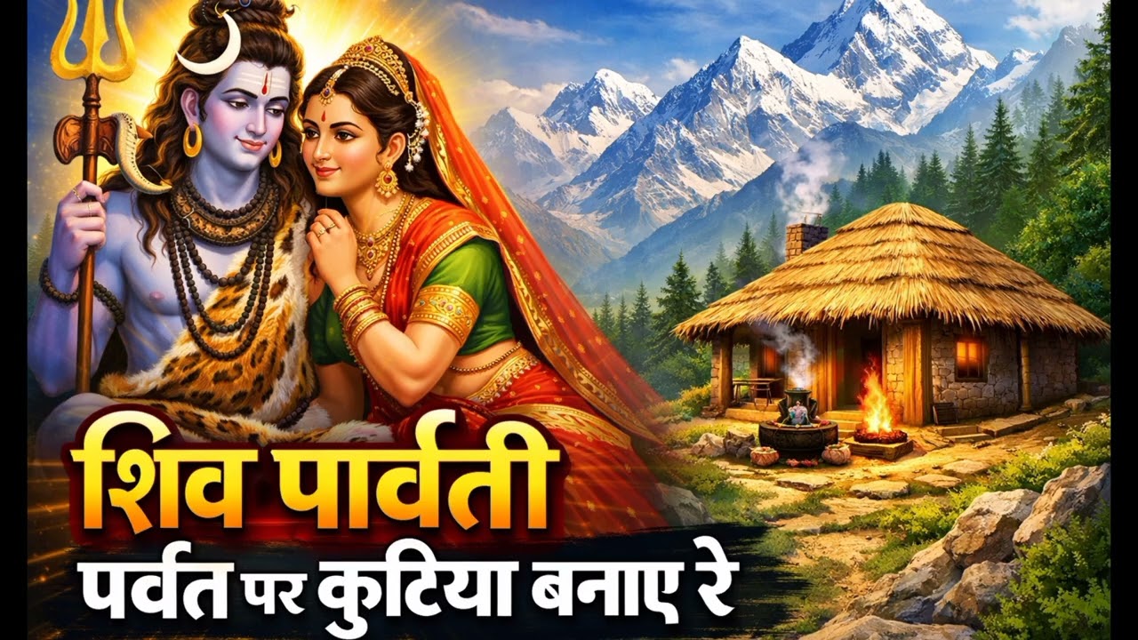 पर्वत पर कुटिया बनाए रे मेरे भोला भंडारी!! शिव भक्ती गीत 🥰 समायरा शिव भक्ती यूट्यूब चैनल 🥀 पर 