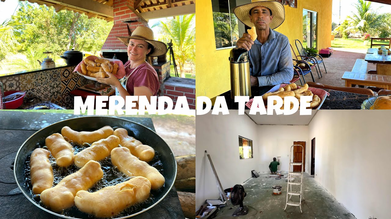 O melhor biscoito de polvilho e queijo frito do mundo só com 3 ingredientes - reforma da casa 🏠