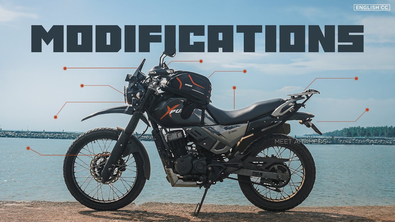 Xpulse 200 (BS6) Modified: Complete modifications and accessories | for Touring & Off-roading| தமிழ்