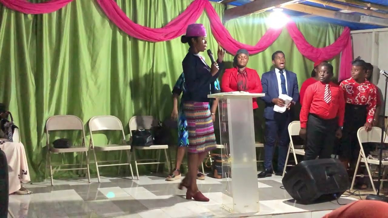 Minister Samoya Smith speaking at Straightway Apostolic Ministries in Sunderland St James - 25/02/26